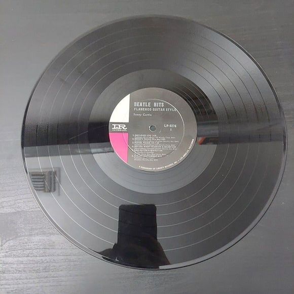 Sonny Curtis - Beatles Hits Flamenco Guitar Style Vinyl LP 1964 Imperial LP-9276 - Picture 8 of 11